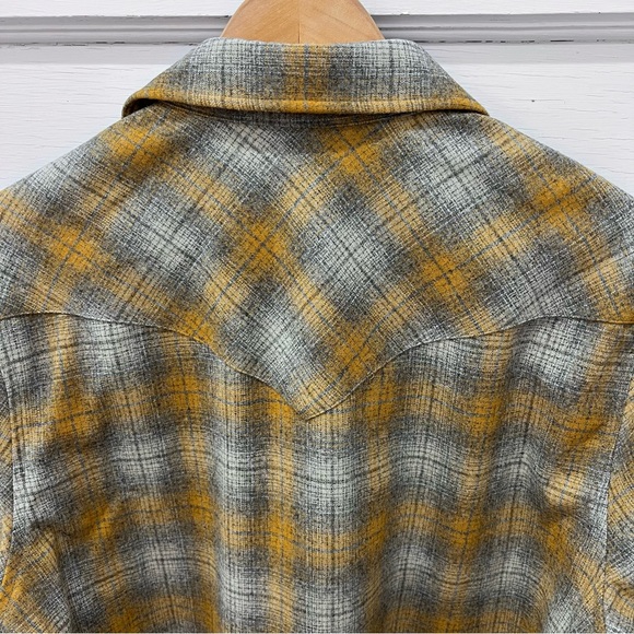 Pendleton CANYON snap 100 % Virgin wool shirt - Picture 6 of 12